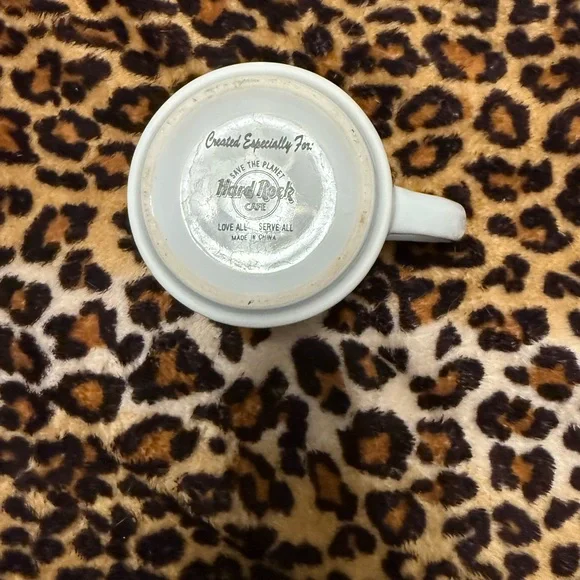Vintage Hard Rock Cafe Chicago White Mug - Picture 4 of 4